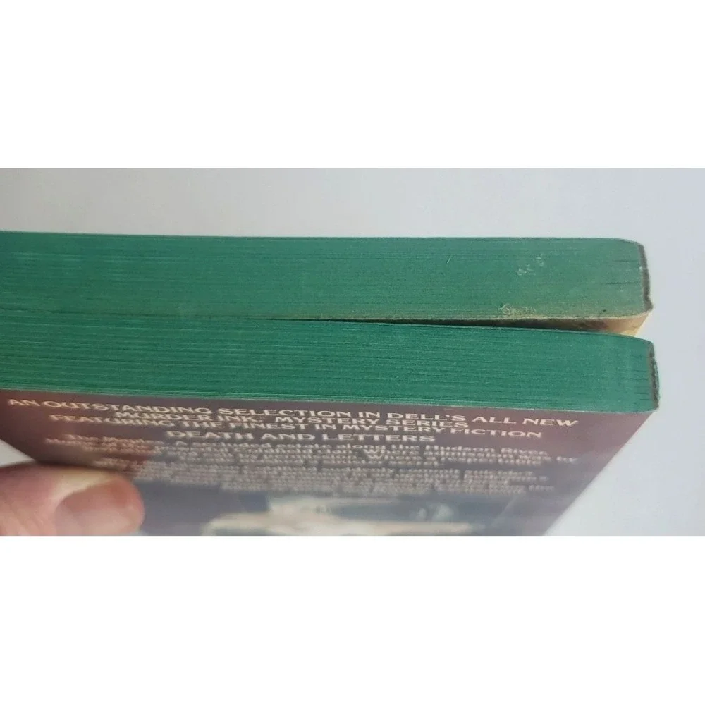 Elizabeth Daly Death and Letters 1981‎ First Dell Printing Murder Ink Mystery PB